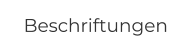 Beschriftungen
